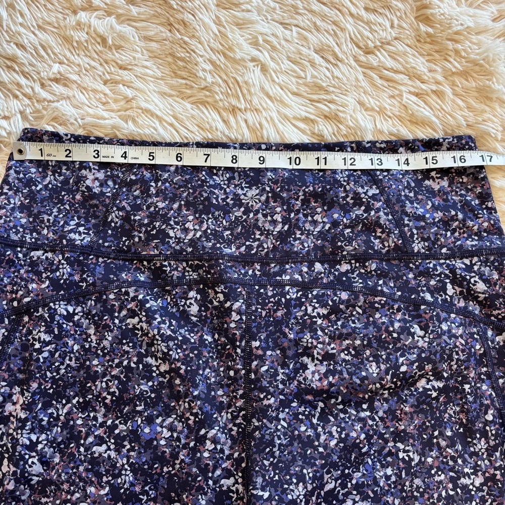 Athleta Rainier Printed Mesh Tight Athletic Leggings size 2X - Picture 9 of 10